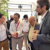 Presidente do Banco Santander no Brasil visita a Santa Casa de Santos